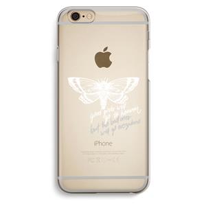 CaseCompany Good or bad: iPhone 6 / 6S Transparant Hoesje