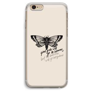 CaseCompany Good or bad: iPhone 6 Plus / 6S Plus Transparant Hoesje