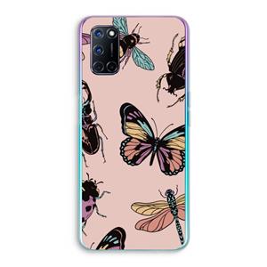 CaseCompany Tiny Bugs: Oppo A92 Transparant Hoesje