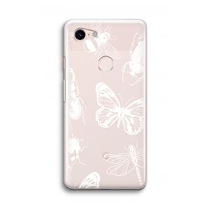 CaseCompany Tiny Bugs: Google Pixel 3 Transparant Hoesje