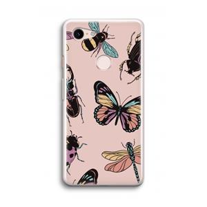 CaseCompany Tiny Bugs: Google Pixel 3 Transparant Hoesje
