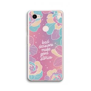 CaseCompany Good stories: Google Pixel 3 XL Transparant Hoesje