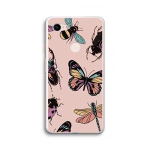 CaseCompany Tiny Bugs: Google Pixel 3 XL Transparant Hoesje