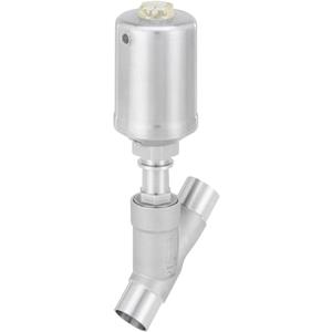 BÃ¼rkert Schuin ventiel 338839 2060 Materiaal (behuizing) RVS Afdichtmateriaal FKM 1 stuk(s)