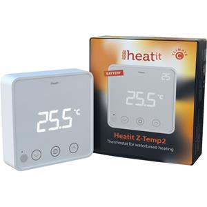 Heatit Wandthermostaat Z-Wave Plus Z-Temp2 - Wit