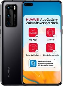 Huawei P40 Dual SIM 128GB zwart - refurbished
