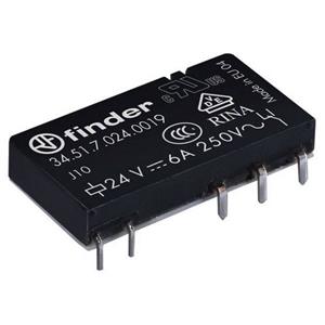 Finder 34.51.7.012.0019 Printrelais 12 V/DC 6 A 1x wisselcontact 20 stuk(s)