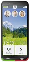 Emporia SUPEREASY Senioren-Smartphone 32GB 12.6cm (4.95 Zoll) Schwarz/Silber Androidâ¢ 10