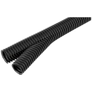 fränkischerohrwerke Fränkische Rohrwerke 38401100 Co-flex PP-UV 11 sw Beschermslang (ribbelslang) Zwart 11 mm 50 m