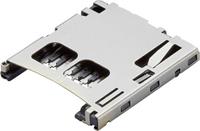 Molex 502570-0893 Kaartlezer Totaal aantal polen: 8 Rastermaat: 1.1 mm Inhoud: 1 stuk(s) Tape on Mini reel
