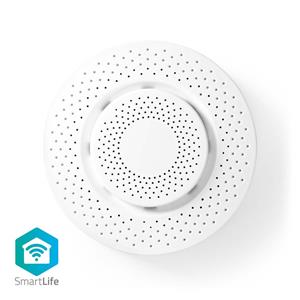 Nedis SmartLife luchtkwaliteitsmonitor | Wi-Fi | Formaldehyde (HCHO) / Koolstofdioxide (CO2) / Temperatuur