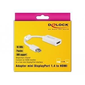 DeLOCK Mini DisplayPort 1.4 naar HDMI 4K