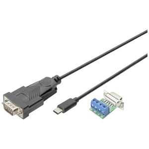 Digitus DA-70168 seriÃ«le kabel Zwart 1 m DB-9