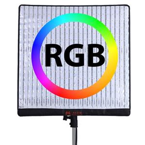 Falcon Eyes ledpaneel RGB RX-824-K1 150watt 63 x 63 cm zwart