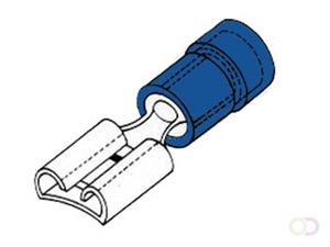 Velleman Vrouwelijke Connector 4.8Mm Blauw
