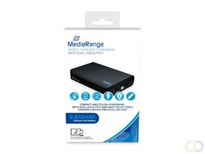 MediaRange Powerbank MR752 8800 mAh Zwart