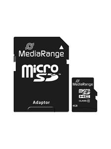 MediaRange MicroSDHC-kaart MR956 Zwart