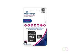 MediaRange MicroSDHC-kaart MR958 Zwart