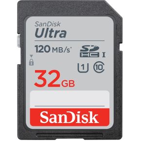 SDSDUN4-032G-GN6IM SanDisk Ultra - 32 GB - SDHC - Class 10 - UHS-I - 120 MB/s - Class 1 (U1)