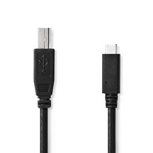 Nedis Usb-kabel - Zwart - 1.00 M