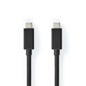 Nedis Usb-kabel - Zwart - 1.00 M