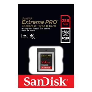 SANDISK Extreme Pro - Flashgeheugenkaart - 256 GB - CFexpress