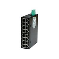 ROLINE Industrial Fast Ethernet Switch - Switch - 16 Anschlüsse - unmanaged
