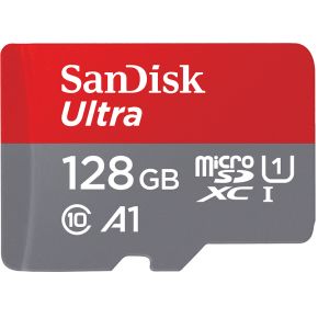 SanDisk Ultra - Flashgeheugenkaart (microSDXC-naar-SD-adapter