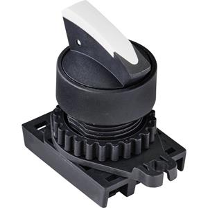 TRU COMPONENTS S2SRN-S5W Keuzetoets Tuimel Wit 2 x 60 ° 1 stuk(s)