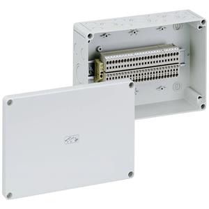 Spelsberg RK 4/25 SL-25x4q Reihenklemmen-Gehäuse 180 x 254 x 90 Kunststoff Grau 1St.