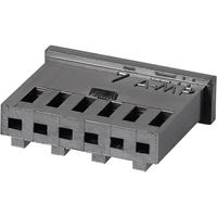 teconnectivity TE Connectivity Buchsengehäuse-Kabel AMPMODU MOD II Polzahl Gesamt 8 Rastermaß: 2.54mm 280361