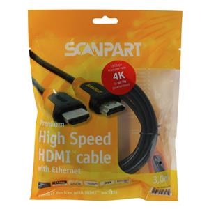 Scanpart HDMI 2.0 kabel 3.0mtr HDMI kabel