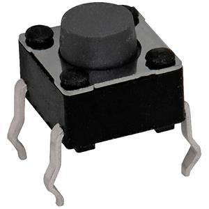 c&kswitches C & K Switches Druktoets 50 mA 1x uit/(aan) IP40 1 stuk(s) Tape