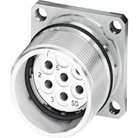phoenixcontact Phoenix Contact M23 Gerätesteckverbinder, Flanschmontage CA-07S1N8A2S00 Silber Inhalt: 1St.