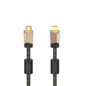 HDMI CABLE 1.5M Hama Premium HDMI Cable With Ethernet Plug Ferrite Metal 1.5m