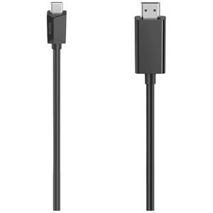 Hama »Video-Kabel, USB-C-Stecker - HDMI™-Stecker, Ultra-HD 4K Monitor-Adapterkabel 1,50 m« USB-Kabel, USB-C, HDMI, (150 cm)