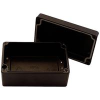 Reltech EfaBox 128-000-355 Universal-Gehäuse 125 x 80 x 57 Aluminium pulverbeschichtet Schwarz 1St.