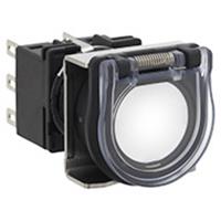 Idec LB6GL-M1T64PW Leuchtdrucktaster 250 V, 125 V, 30V 5A 2 x Aus/(Ein) tastend (Ø) 22mm IP65 1St.