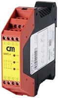 cmmanufactory CM Manufactory Sicherheitsrelais SAFE 4.1 Betriebsspannung: 230 V/AC 3 Schließer, 1 Öffner 1St.