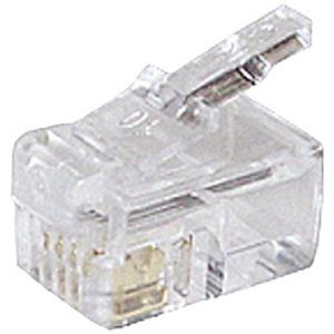 shiverpeaks BASIC-S Modular-Stecker RJ10/14, ungeschirmt