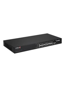 Edimax 18 Port Gigabit PoE Switch 2 RJ45/2 SFP com