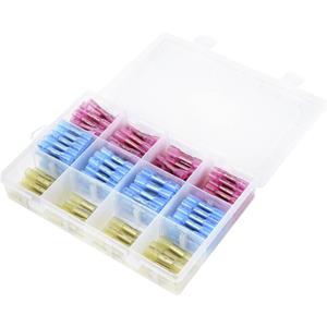 TRU COMPONENTS TC-9878224 Stootverbinder Assortimentsbox 0.5 mm² 6 mm² Rood, Blue, Geel 1 stuk(s)