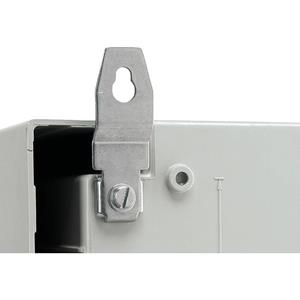 schneiderelectric Schneider Electric NSYPFXPLM Wandhouder RVS (l x b x h) 80 x 155 x 40 mm 1 stuk(s)