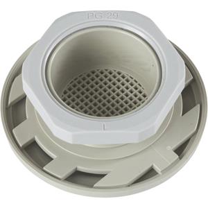 NSYCAG38LP Ventilatierooster (b x h x d) 63 x 63 x 15 mm 1 stuk(s)