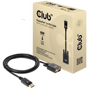 Club 3D CLUB3D DisplayPort to VGA Cable M/M