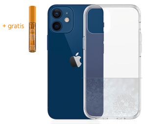 PanzerGlass ClearCase iPhone 12 Mini Antibacteriele Cover - Doorzichtig