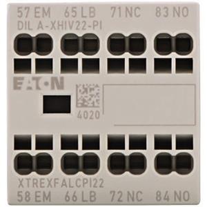 Eaton DILA-XHIV22-PI Hilfsschalterblock 2 Schließer, 2 Öffner 4A 1St.