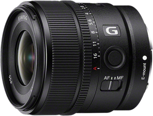 Sony E 15mm f/1.4 G