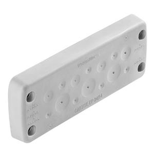 Weidmüller CABTITE EP 24/14 GY Kabeldurchführungsplatte Thermoplast Grau 10St.