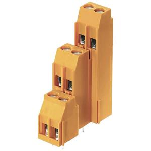 Weidmüller 1979110000 Schraubklemmblock 4mm² Polzahl (num) 27 Orange 10St.